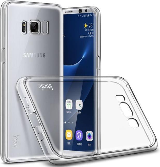 Actual product image Imak Crystal clear TPU plastic shell (Samsung Galaxy S8+)