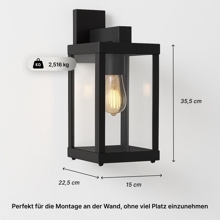 Produktbild Brilliant Aussenwandleuchte Gaia (E27, IP44)