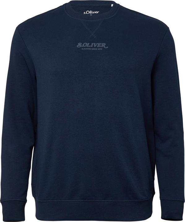 Produktbild s.Oliver Sweatshirt Wärmendes Sweatshirt mit Logo-Artwork (3XL)