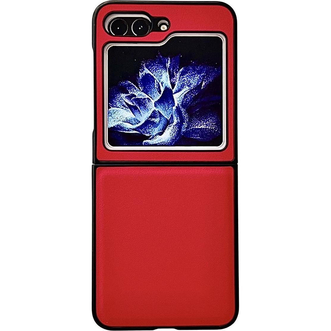 König Design Hülle Handy Schutz für Samsung Galaxy Z Flip5 5G Case Cover Tasche Bumper Etuis (Samsung Galaxy Z Flip5), S...