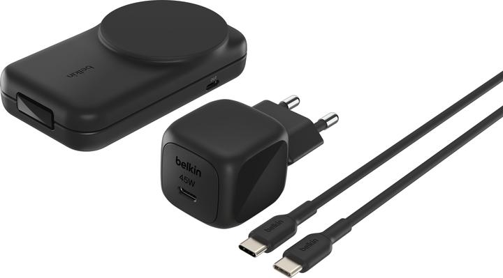 Produktbild Belkin UltraCharge 2-in-1 Qi2 Ladestation (25 W)