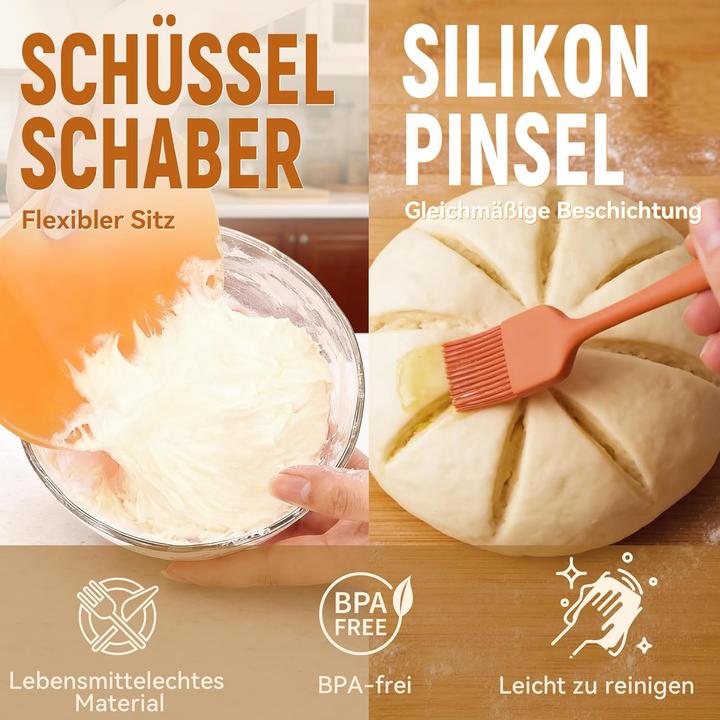 Produktbild Brotbackset mit Gärkorb und Sauerteig Starterset