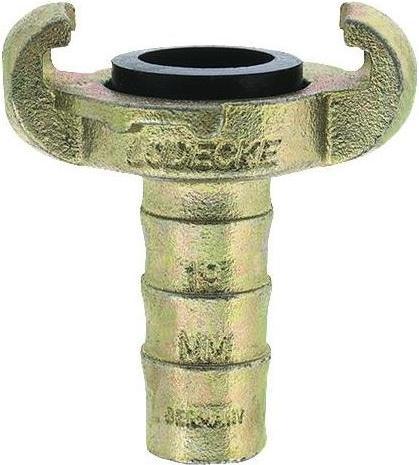 Actual product image Teguma Klauenkupplung Temperguss Schlauchgrösse 10 mm (10 mm)