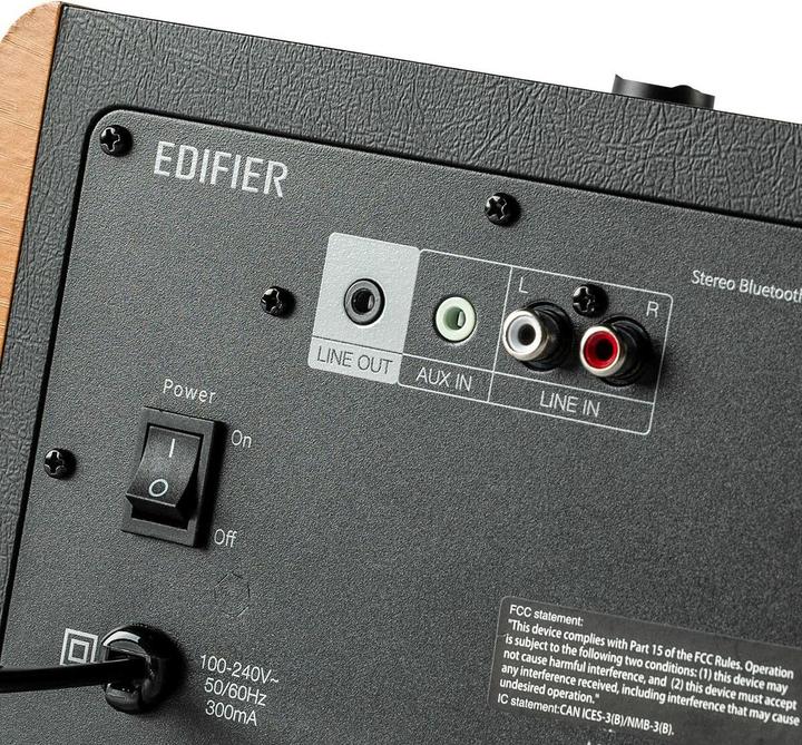 Productafbeelding Edifier D12 2.0 hout Bluetooth (Elektrische stroom)