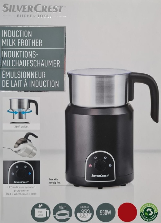 Actual product image Silvercrest SIMAS 550 A1 Milk frother (82 cl)