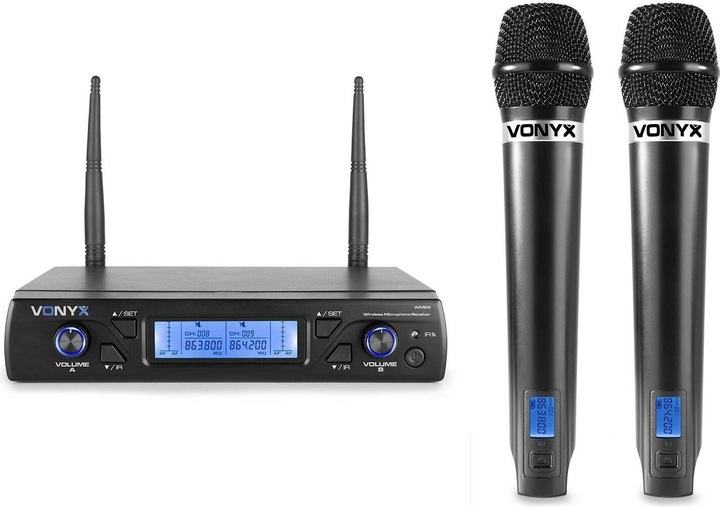 Actual product image Vonyx WM62 Set