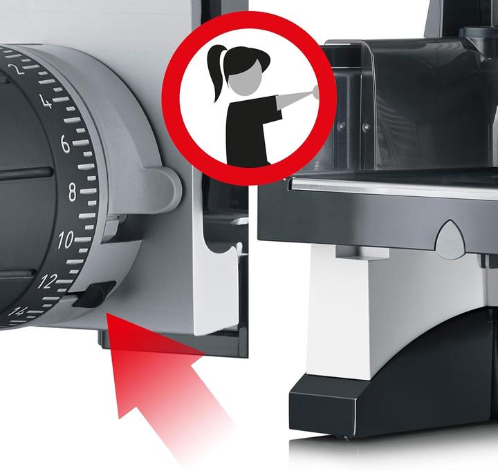 Image du produit Graef SKS 500 Schneidemaschine Elektro, Edelstahl