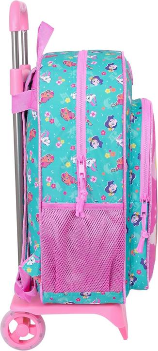 Actual product image My Little Pony School rucksack with wheels Magic Pink turquoise 33 x 42 x 14 cm