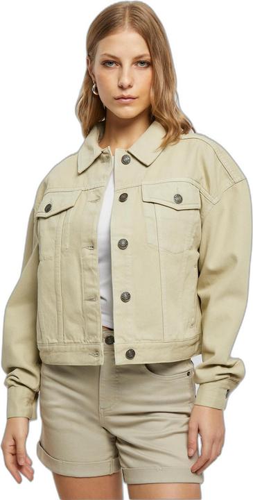 Actual product image Urban Classics Ladies Oversized Colored Denim Jacket - 73203 (M)