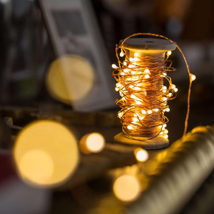 Actual product image Hongler Fairy lights galaxy - gold - 100 LED - 10 m (10 m)