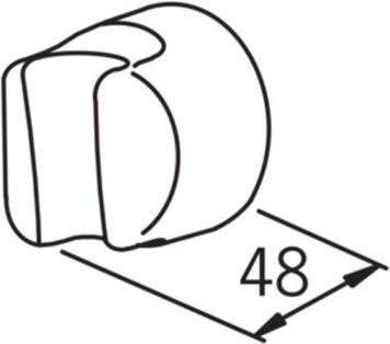 Immagine prodotto Oras Staffa A Muro Per Maniglie Doccia Cromo