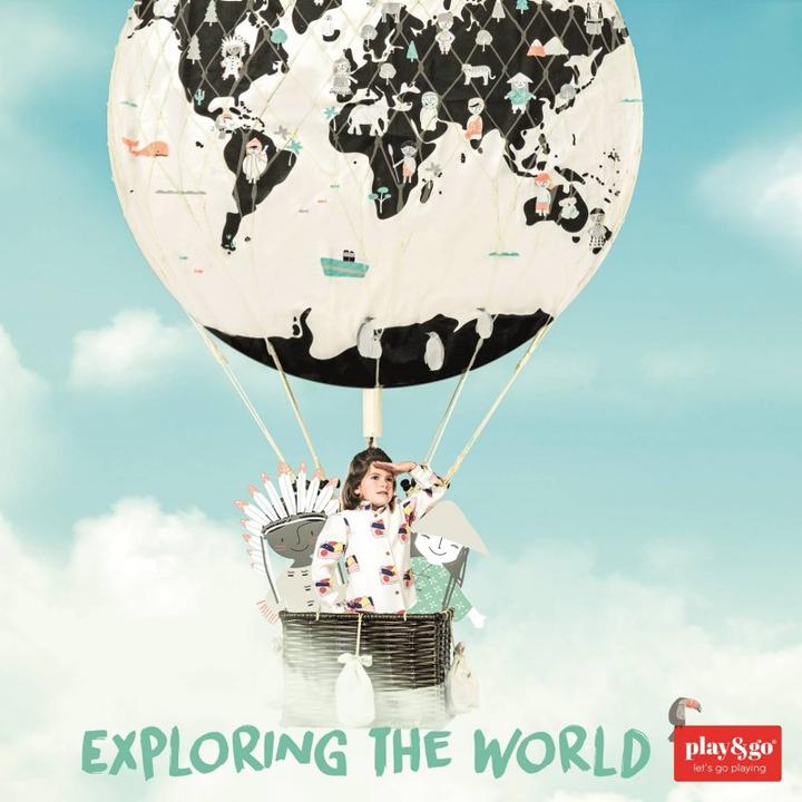 Produktbild play&go Worldmap/Stars (140 x 140 cm)