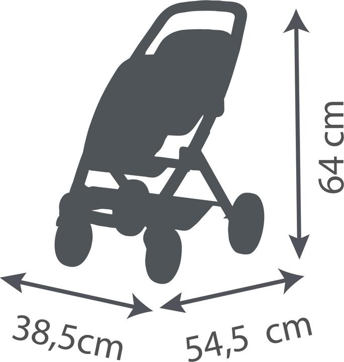 Produktbild Smoby Maxi-Cosi Zwillings-Puppenwagen