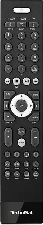 Produktbild TechniSat TechniControl DVR401B (Gerätespezifische Fernbedienung, Infrarot)
