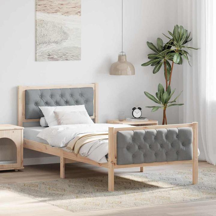 Image du produit vidaXL Modernes Bett (90 x 190 cm)