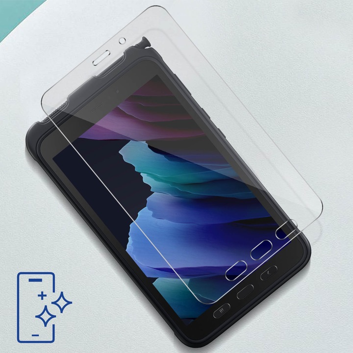 Productafbeelding 3MK FlexibeleGlasschermbeschermer, vertoningsfolie (1 Stuk, Galaxy Tab Active 3)