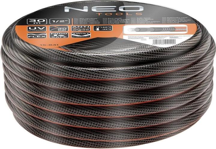 Produktbild Neo Tools Garden hose Professional 1/2 "30m 6 layers (15-841) (30 m, 50.80 mm)