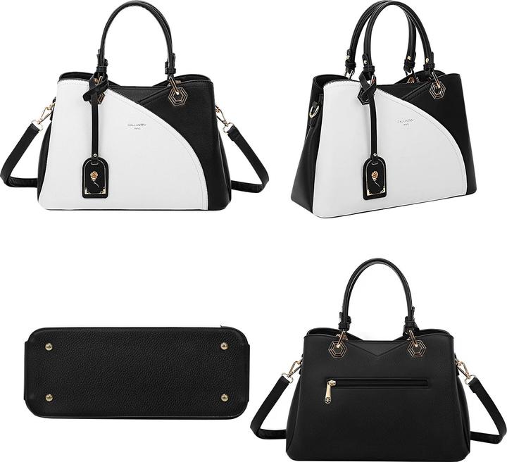 Produktbild Gallantry M-9431-WHITEBLACK Handtasche