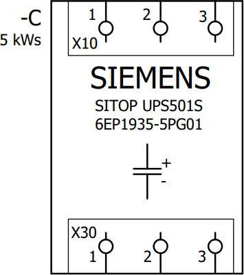 Produktbild Siemens Erweiterungsmodul (5000 VA, 5000 W, Online-Doppelwandler USV)