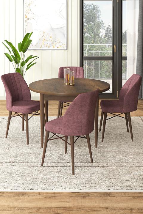 Actual product image Hanah Home Rox Dining TableChairs Set