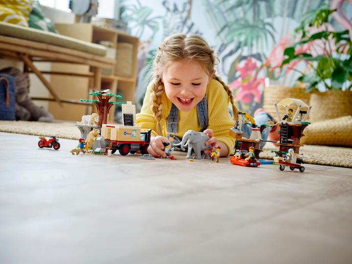 Produktbild LEGO Tierrettungscamp (60307, LEGO City, LEGO Seltene Sets)