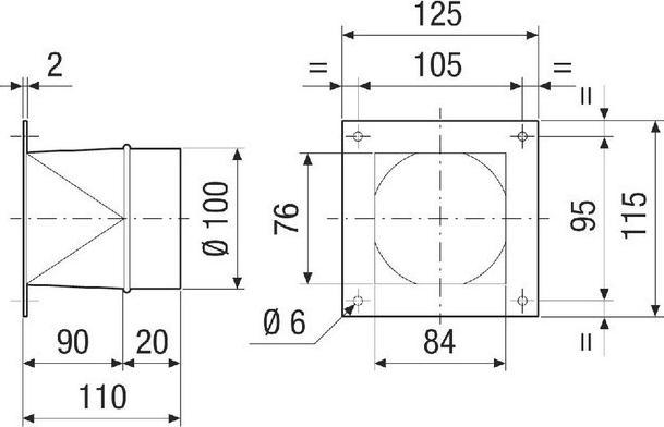 Produktbild Maico Übergangsadapter