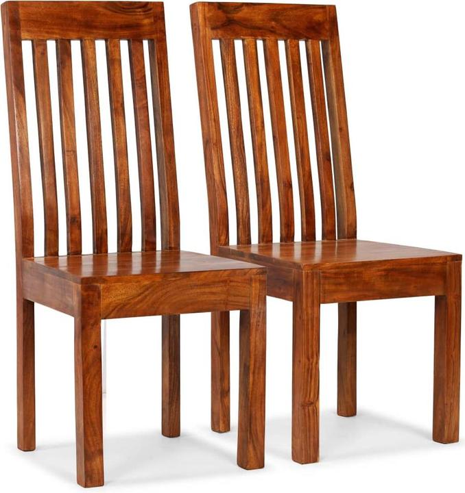 Immagine prodotto vidaXL Esszimmerstühle 4 Stk. Massivholz mit