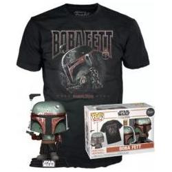 Funko STAR WARS - Booble Head POP N° XXX - Boba Fett + T-shirt (M)