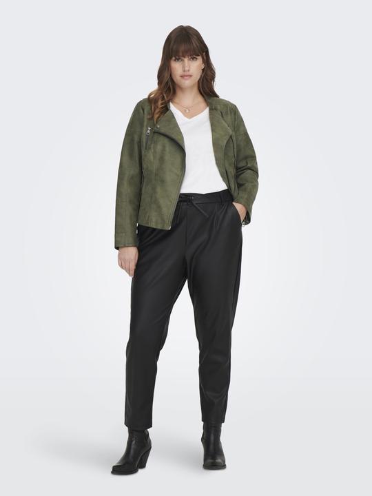 Image du produit Only Curvy Biker Veste en cuir synthétique (50)