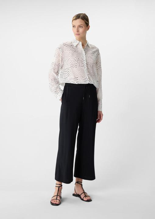 Actual product image Comma Hose Crop-Hose mit Semi Wide Leg (34)