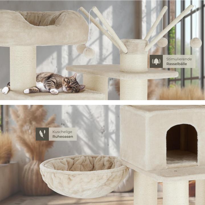 Image du produit tectake Gismo (195 cm, Beige, Blanc)