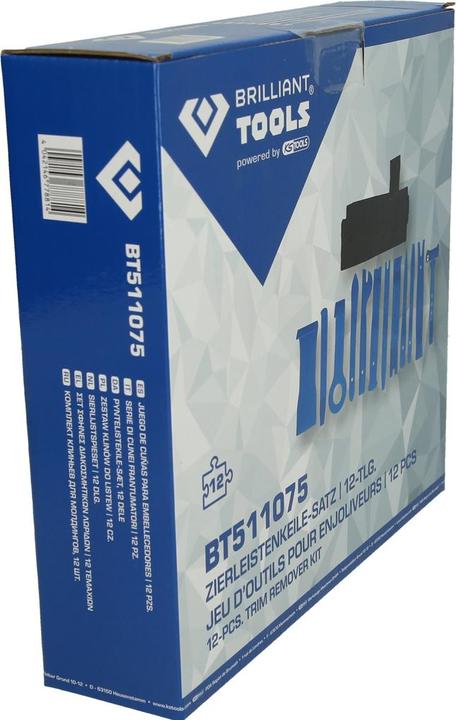 Produktbild Brilliant Tools Zierleistenkeile-Satz, 12-tlg
