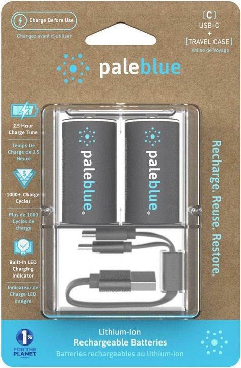 Productafbeelding Pale Blue Batterij C (2 Pcs., C, 2800 mAh)