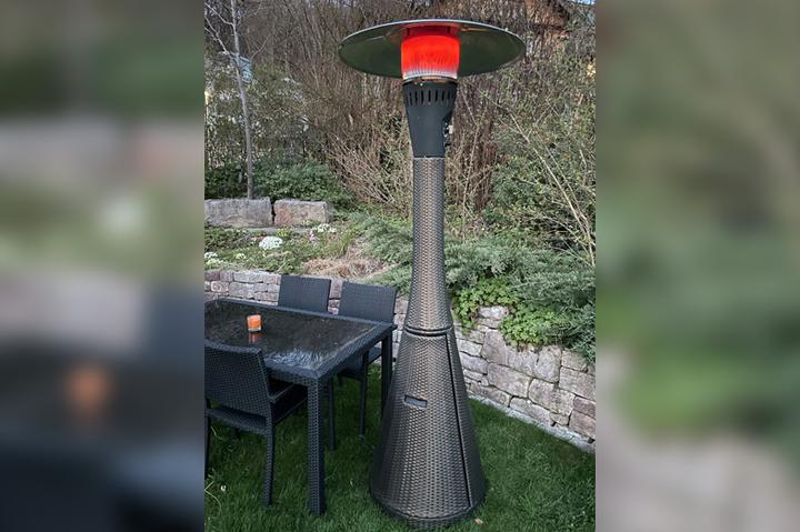 Actual product image Sonnenkönig Heating mushroom rattan 10 kW (10000 W)