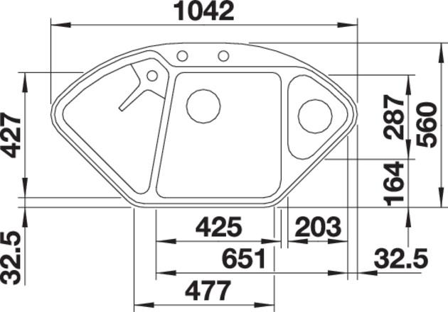 Produktbild Blanco Blancodelta Ii-F