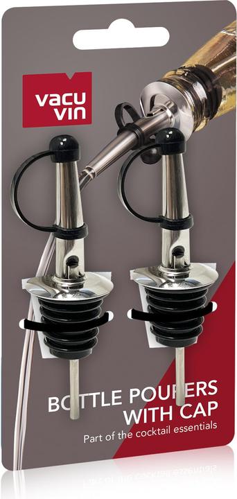 Actual product image Vacu Vin Bottle Pourer Set of 2 (Dosing spout + pourer)