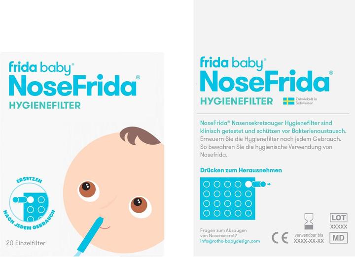 Image du produit Frida Baby Filtre hygiénique