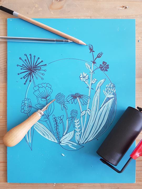 Actual product image Talens Farbroller 9.5 cm (9.50 cm)