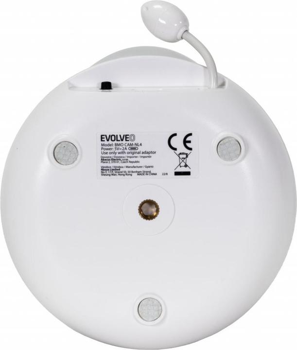 Produktbild Evolveo BabyMonitor NL4, Dětská chůvička s nočním světlem a otočnou kamerou (Babyphone mit Kamera, 300 m)