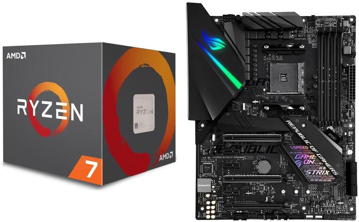 Actual product image AMD 2700X + STRIX X470-F