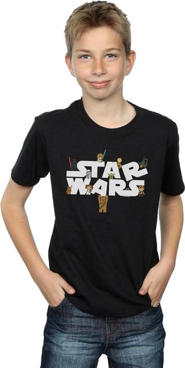 Immagine prodotto Star Wars Kiddie Logo Maglietta Ragazzi (140, 146)