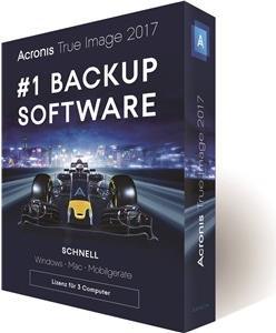 Acronis True Image 2017 (3 User, unbegrenzt)