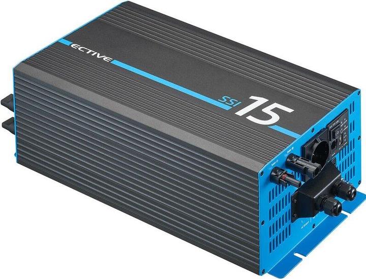 Actual product image Ective SSI 15 Sine wave inverter 24V 230V 1500W Inverter MPPT solar charge controller