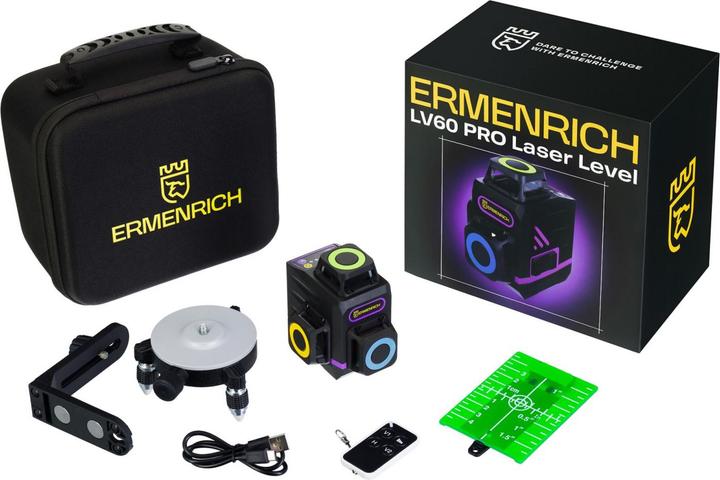 Actual product image Ermenrich LV60 Pro Laserniveau