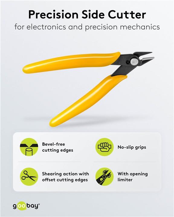 Actual product image FixPoint Precision diagonal cutters (125 mm)
