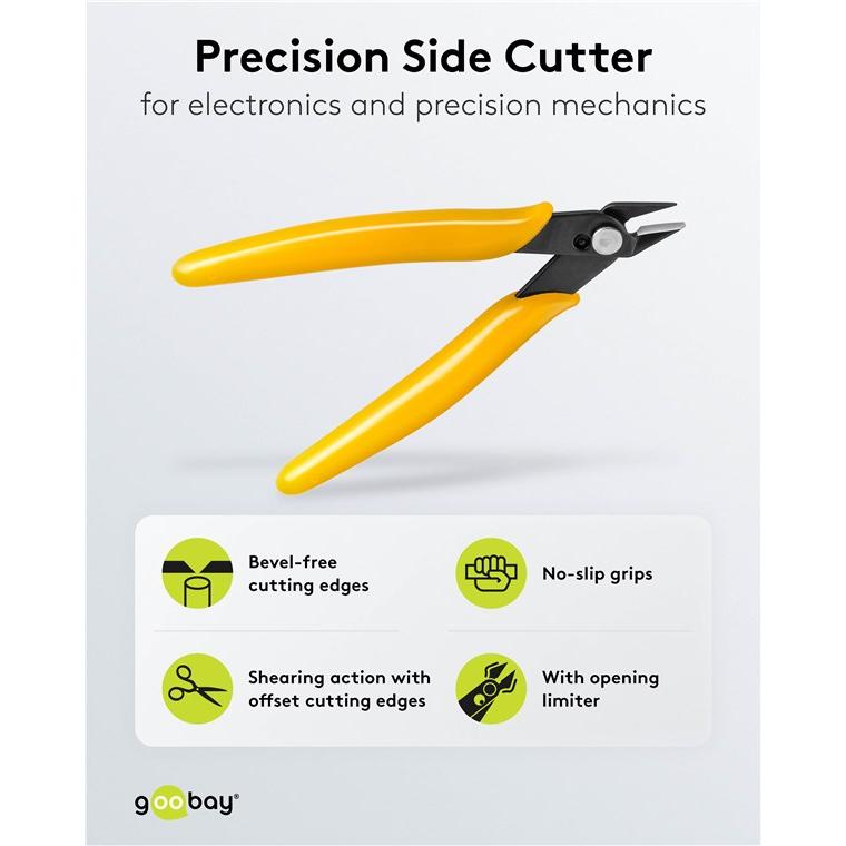 Thumbnail - FixPoint, Bolzenschneider + Seitenschneider, Präzisions-Seitenschneider (130 mm)