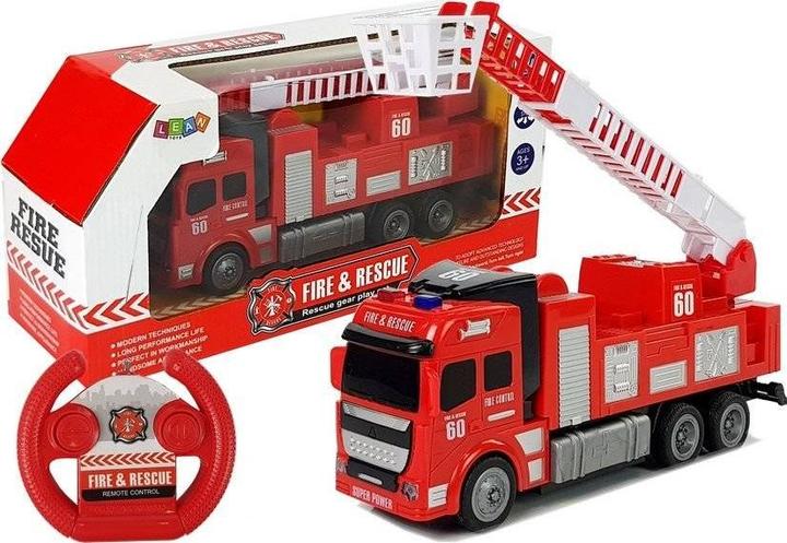 Lean Toys Ferngesteuertes Feuerwehrauto R/C