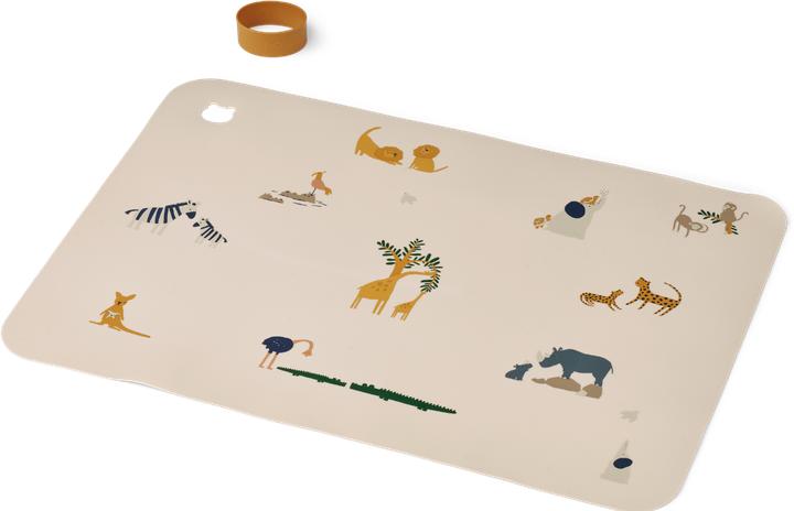 Produktbild Liewood Jude Tischset all together/sandy (1 Stk., 42.10 x 30.20 cm)