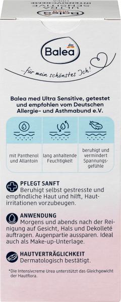 Produktbild dm Balea MED Intensivcreme Urea Ultra Sensitive (50 ml, Tagescreme)