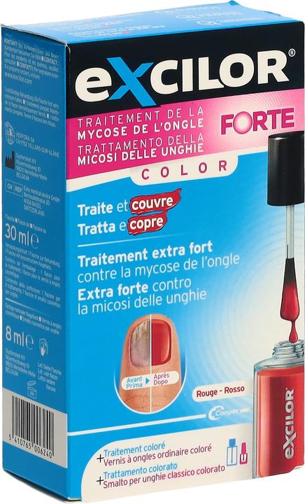 Produktbild Excilor Forte 30ml Lsg Color Red 8ml (Rot)